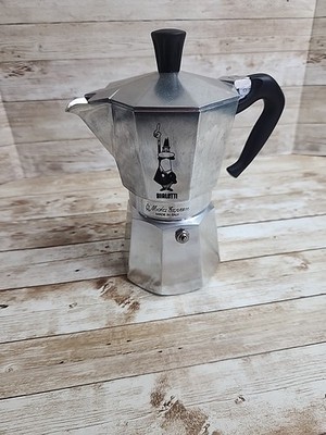 New Bialetti Moka Express 1 CUP Stovetop Aluminum Coffee Espresso Maker