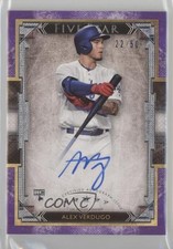 2018 Topps Five Star Purple 22/50 Alex Verdugo #FSA-AV Auto 6fs