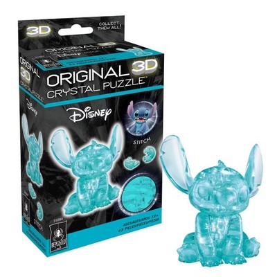 BePuzzled, Disney Stitch Original 3D Crystal Puzzle, Ages 12 and Up (US IMPORT)