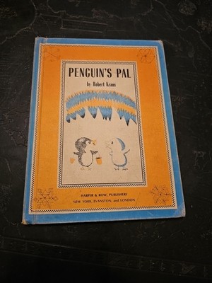 Rare 1964 Penguin's Pal by Robert Kraus Hardcover Book