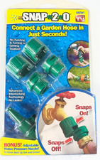 SNAP 2.0 Connect Garden Hose In Seconds Water Pressure Nozzle As Seen On TV NEW