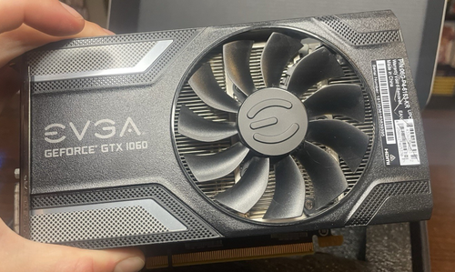EVGA NVIDIA GeForce GTX 1060 - 6GB - GDDR5 - Graphics Card - WORKING GREAT! - Afbeelding 2 van 5