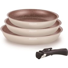Set de 3 poeles - Tous feux dont induction - ARTHUR MARTIN - AM4754 - 20-24-2...