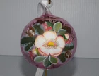 ROMANA GUGERBAUER CHRISTMAS TREE ORNAMENT PINECONES RED BERRIES FLOWERS
