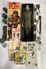 1964 GI Joe Action Soldier #7500 Scar Face Hard Hands Complete Box Papers *Mint*