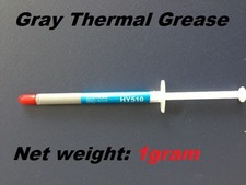 Thermal Compound Paste Grease for CPU GPU 1 gram Syringe tube