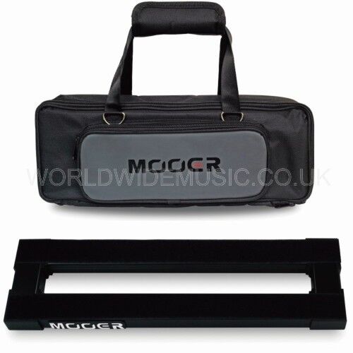 Mooer PB05 Stomplate Mini Folding Pedal Board for 5 pedals in a Soft Carry Bag