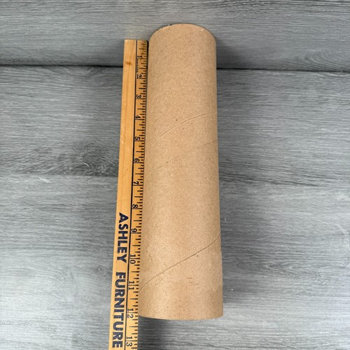 Karton Bastelröhrchen 3 Zoll breit x 12 Zoll lang viel schwerer Karton offene Enden gebraucht - Bild 7 von 14