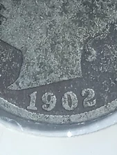 1902 Doubled Die Obverse V Nickel!!! Date!!