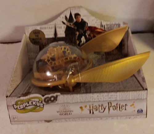 Harry Potter Golden Snitch Perplexus 3D Gravity Maze Game Fidget Sensory Toy-New