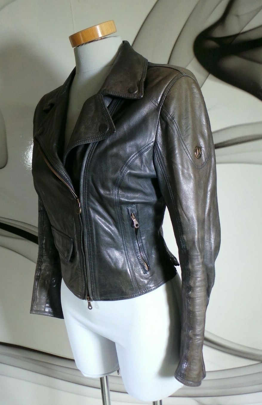 MATCHLESS RARE FITTED REAL Leather JACKET COAT SIZE 40 OR UK 8 vinted '