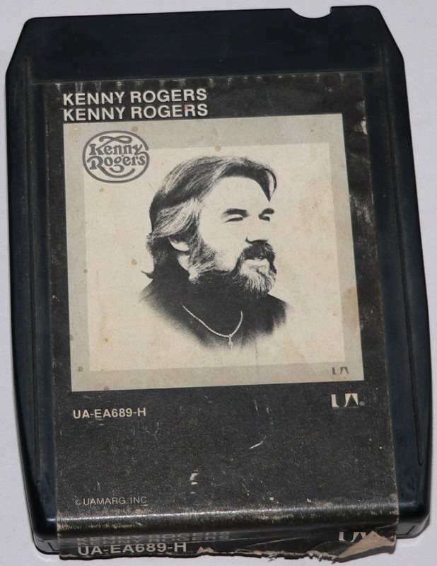 8-track/stereo 8 tape:"Kenny Rogers" Kenny Rogers United Artists UA-EA689-H 1976