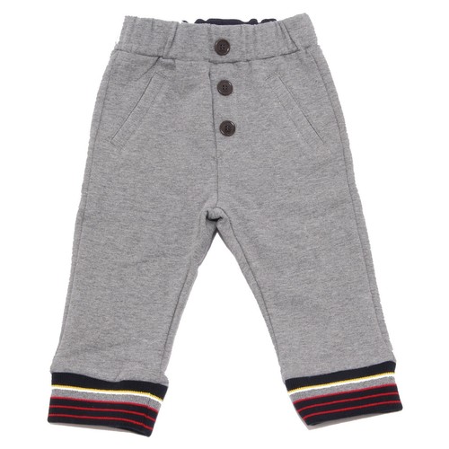 9401R pantalone tuta FENDI stretch cotone grigio pant kid | eBay