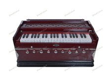9 Stopper Laying Style 3.5 Octave 42 Keys Multi Bellow Harmonium Baja With Bag