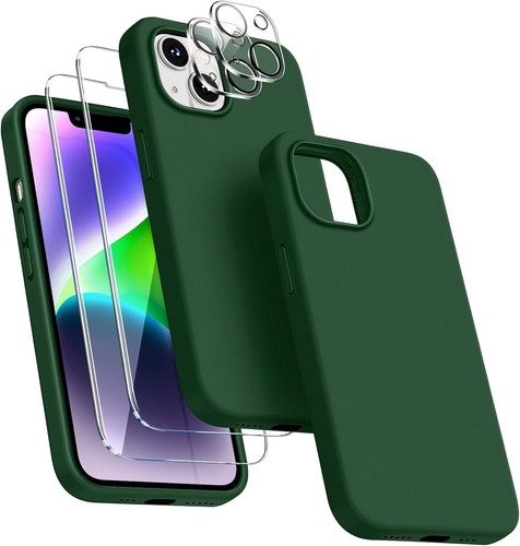 Entronix Bundle kompatibel mit iPhone 14 Plus - Flüssigsilikon Hülle, 2 Clear S - Bild 12 von 15