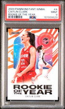 Caitlin Clark 2024 Panini Instant WNBA Rookie of the Year CCROY PSA 9 