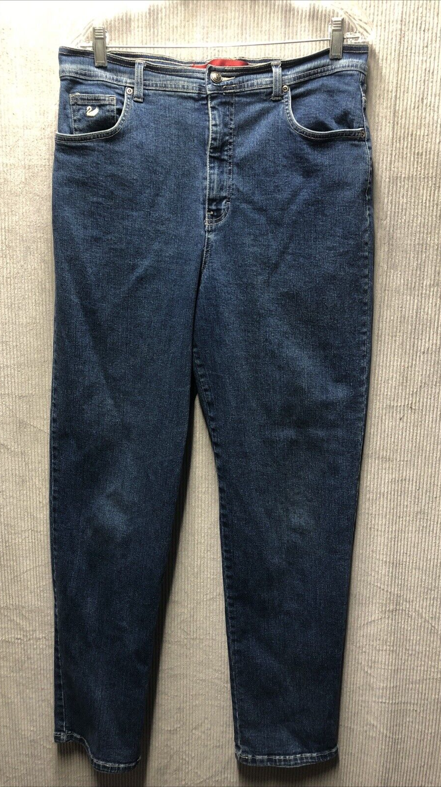 Vintage Gloria Vanderbilt Mom Jeans Size 14 Denim High Waist Y2K-image