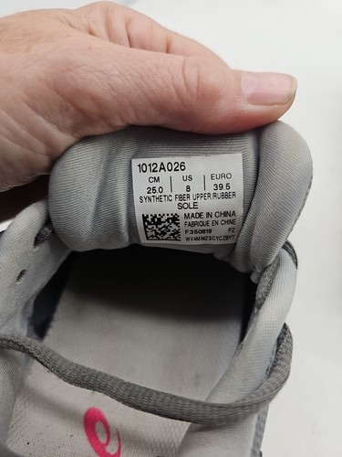 ASICS GEL KAYANO 25 Mujer 8 Gris Carbono Atlético Correr - Imagen 9 de 9