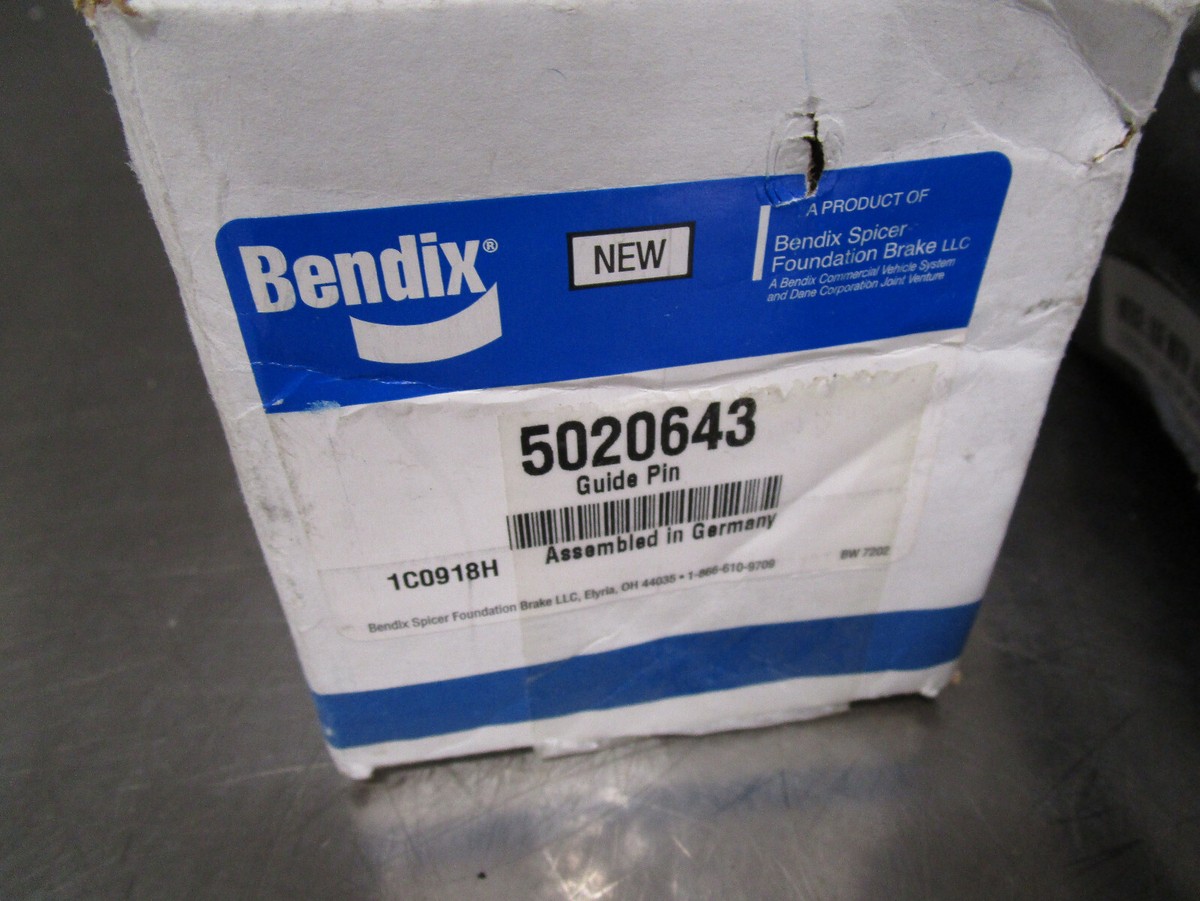 NEW Bendix 10037305 KIT BRAKE CURB SIDE CALIPER K081152 w NEW Bendix 10037305 KIT BRAKE CURB SIDE CALIPER K081152 w