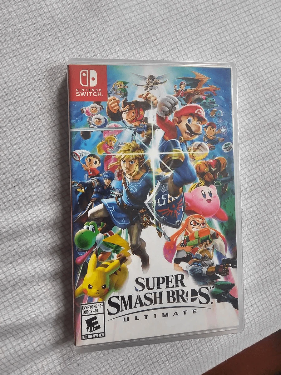 FIRST PRINT Super Smash Bros Ultimate Nintendo Switch Sealed Video Game