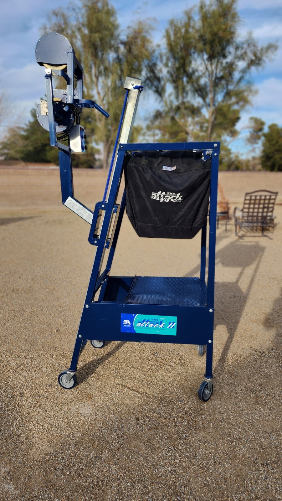 Automatic Volleyball Serving Machine. Model Attack II in Excellent Condition eBay