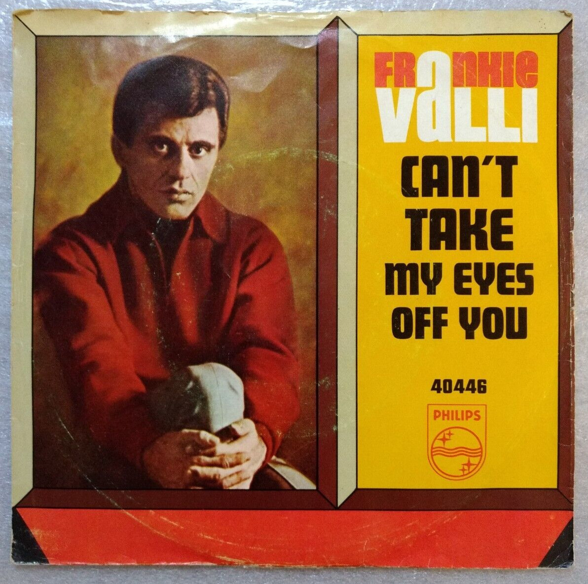 Frankie Valli Can't Take My Eyes Off You Phillips 40466 1967 VG+ 45 RPM PROMO