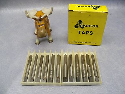 1/4-28 GH3 Swanson Taps 3 Straight Flutes - Box of 12