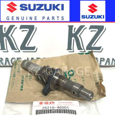 SUZUKI RM80 JR80 RM50 DS80 Kick Start Shaft Assy 26210-46001 | OE