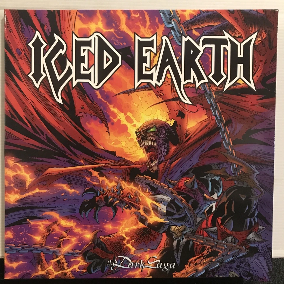 Iced Earth - The Dark Saga LP 2022 Floga Records – FL301 [New] [Greece] - Image 2 of 4