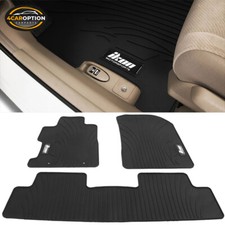 Fits 06-11 Civic Ikon Style Black All Weather Non-slip Floor Mats Carpets Latex Fits 06-11 Civic Ikon Style Black All Weather Non-slip Floor Mats Carpets Latex