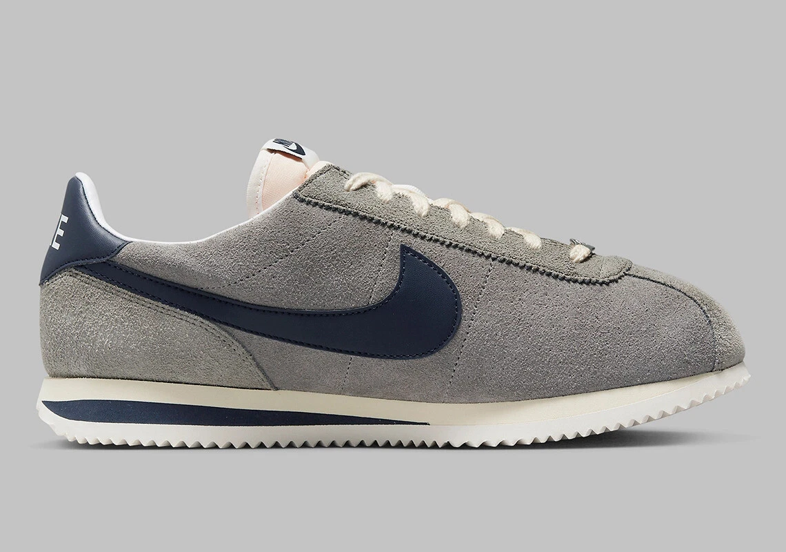 Brutaal Beweren Word gek Nike Cortez Mens Grey Black White Sneaker Sport Shoe Trainer Limited | eBay