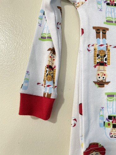 TOY STORY 2pc Pajama Set Buzz Woody size 2T White/Red Long Sleeve Shirt & Pants - Picture 5 of 16