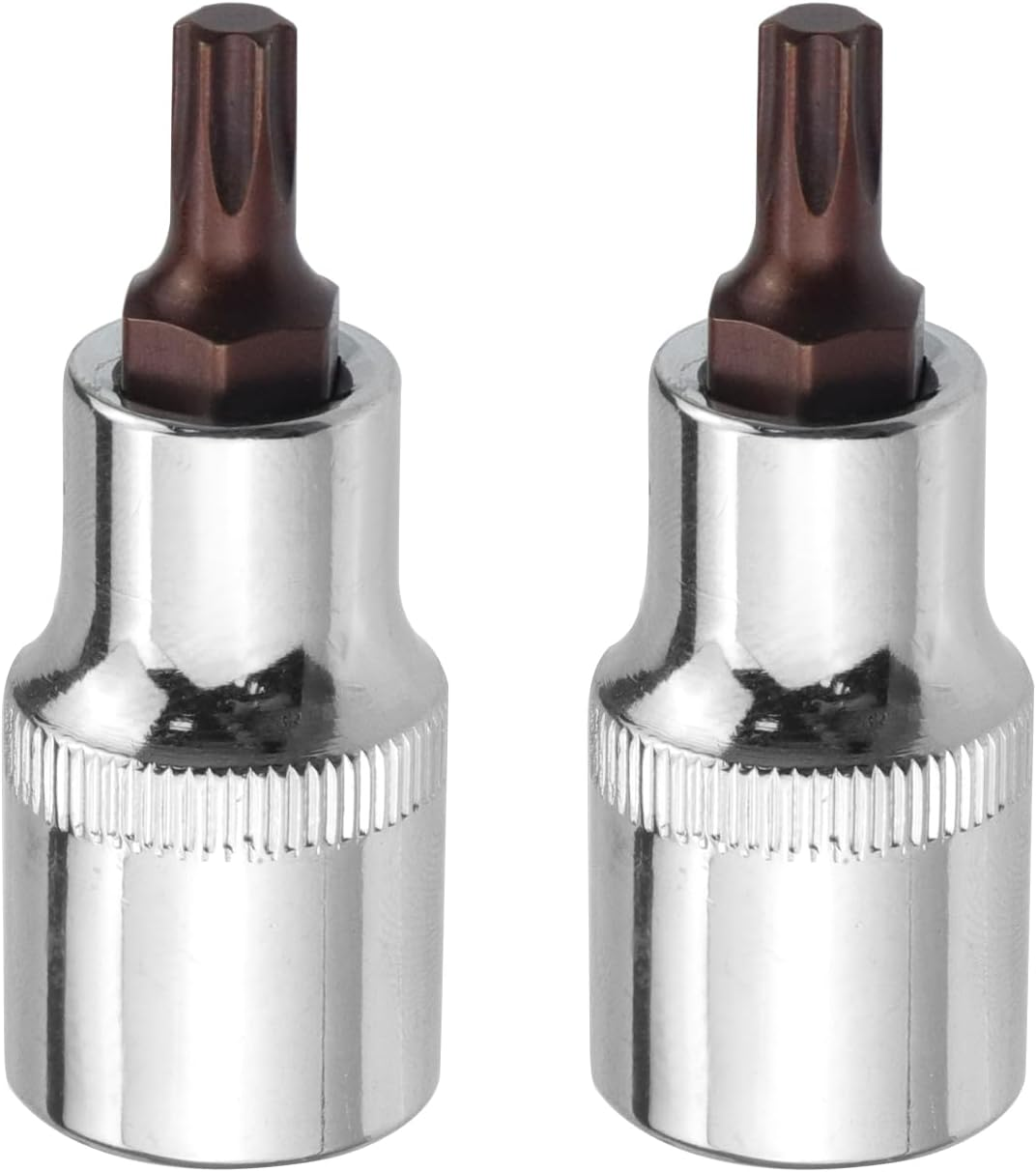 2-Pack T35 Torx Head Screwdriver with 1/2