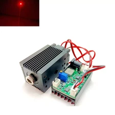 Focusable 650nm 660nm 100mW 200mW Red Dot Laser Diode Module 12V TTL Driver