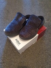 Kybun Wengen Men Grey Slippers Slip On Shoes Size UK  6 .5  Kybun Switzerland 