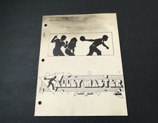 Vtg 1988 - Cinematronics: Alley Master Arcade Installation & Maintenance Manual image