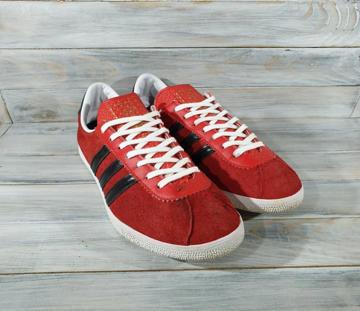 Parlamento Rebajar Buscar a tientas Adidas London 2012 Mens Sneakers Size US10.5/UK10/EUR44.5 Red Very Rare  Male | eBay