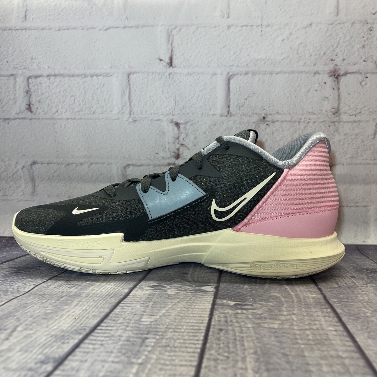 Nike Kyrie Low 5 Basketball Shoes Iron Grey Pink DJ6012-005 Men's