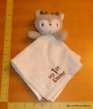 Walmart Dan Dee My 1st Easter Fawn Baby Deer Security Blanket Lovey Rattle