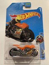 2017 HOT WHEELS HW MOTO #136 STREET STEALTH ORANGE