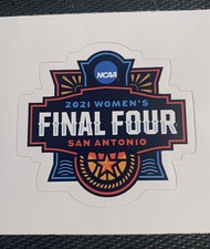 2021 NCAA Women's Basketball Tournament March Madness Final Four Sticker 2.3