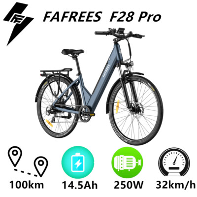 Fafrees 27,5 Zoll 14AH e Bike Elektrofahrrad Damen Herren e fahrrad Pedelec 250W