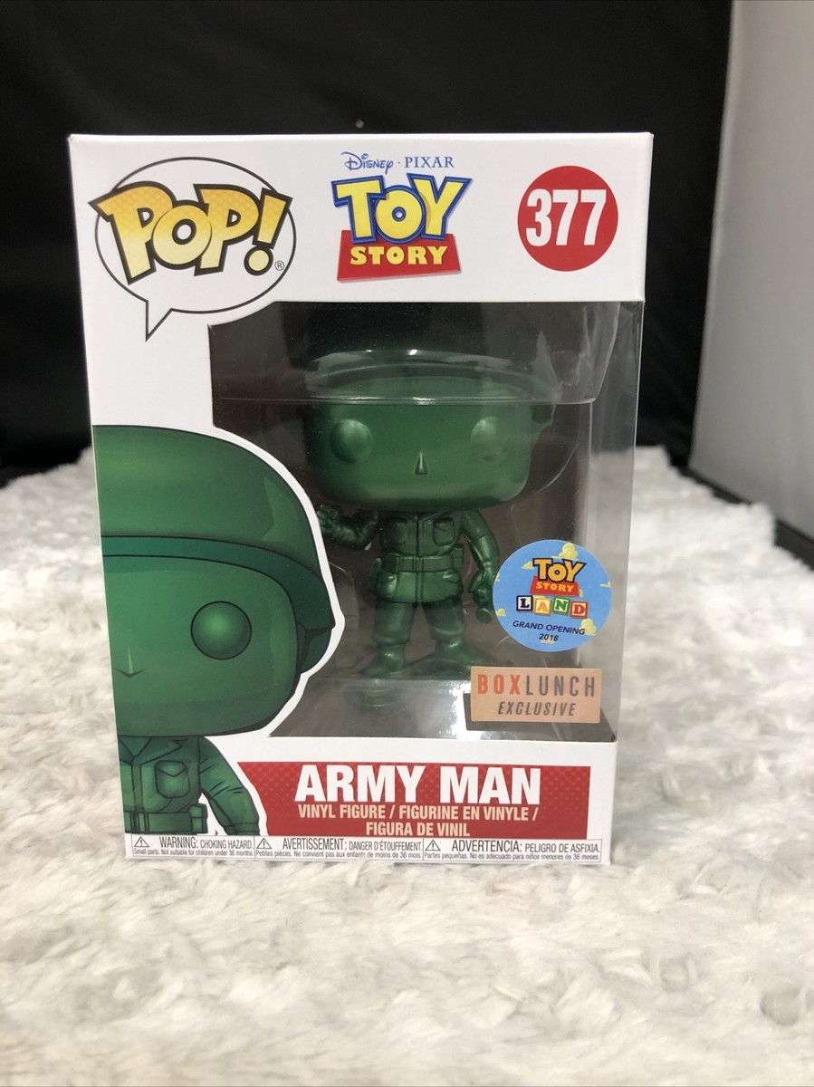 Funko Pop! Vinyl: Pixar Army Man (Metallic) Box Lunch