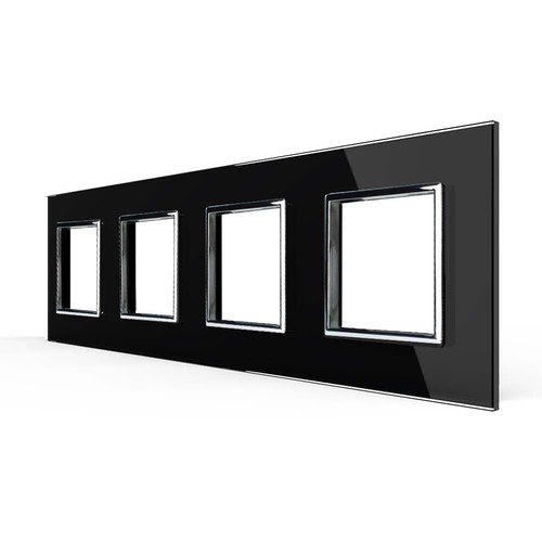 LIVOLO SmartHome Touch Funk Lichtschalter Wechselschalter Steckdose Glas Schwarz - Bild 71 von 209