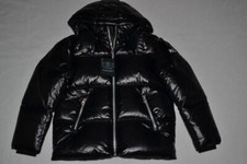 AUTHENTIC MACKAGE JESSE UNISEX Lustrous light down jacket 8-14 years BLACK NEW