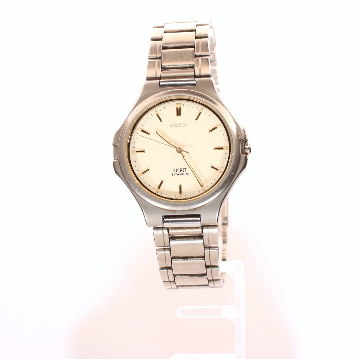 SEIKO Sprit 7N01-7100 Boy's Quartz Watch Titanium Excellent