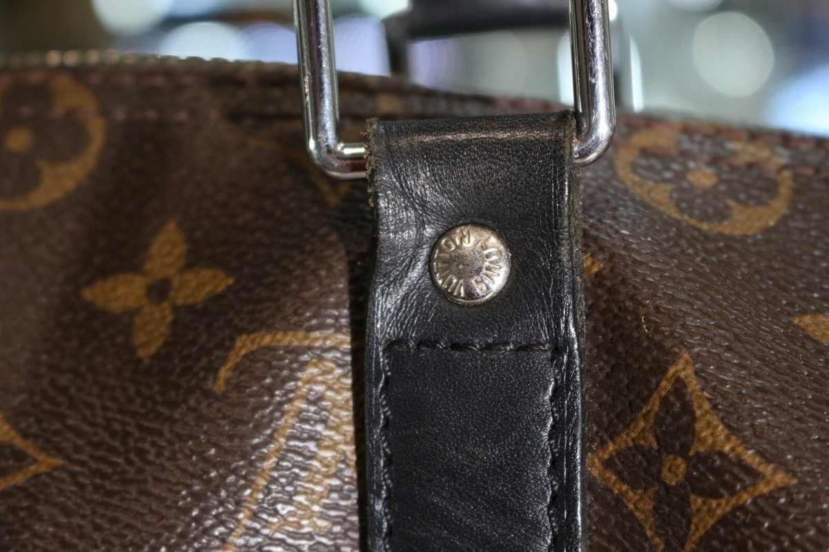 【希少】Louis Vuitton Keepol 55 Macassar Keepall Bandoulière 55 MONOGRAM MACASSAR - Bags and Small Leather