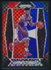 2017-18 Panini Prizm Red White & Blue Prizm Frank Mason III #26 Rookie RC Kings