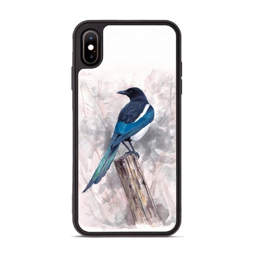 For Samsung A15 A16 S23 S24 S25 Ultra FE watercolour magpie painted Funny Covers - 第 5/25 張圖片