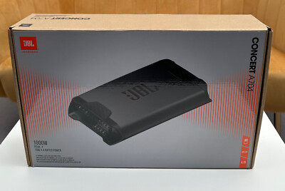 JBL CAR CONCERT AMP AMPLIFER 4 FOUR MULTI CHANNEL 1000W MAX POWER A704 OPEN-BOX